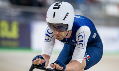 Benjamin Thomas ouvre le compteur de l'équipe de France de piste avec l'argent sur la course aux points !