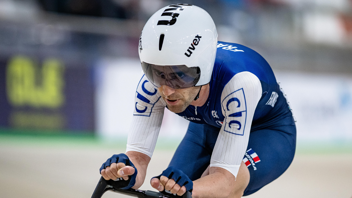 Benjamin Thomas ouvre le compteur de l'équipe de France de piste avec l'argent sur la course aux points !