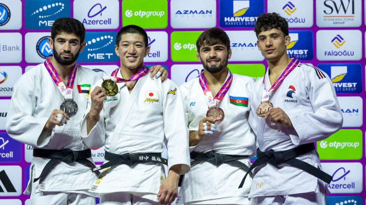 Dayyan Boulemtafes s’offre une première médaille mondiale en bronze chez les -73kg à Bakou !