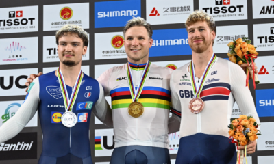Étienne Oliviero vice-champion du monde du kilomètre sur piste derrière Jeffrey Hoogland !