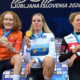 Le classement et les résultats de la course en ligne élites femmes des championnats d'Europe 2026, remportée par Demi Vollering (1)
