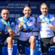 Le classement et les résultats de la course en ligne juniors femmes des championnats d'Europe 2026, remportée par Azzurra Ballan devant Morgane Lestrade