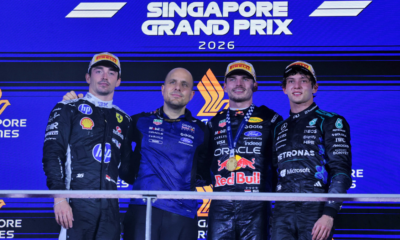 Le classement et les résultats du Grand Prix de Singapour de F1, remporté par Max Verstappen