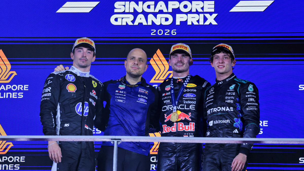 Le classement et les résultats du Grand Prix de Singapour de F1, remporté par Max Verstappen