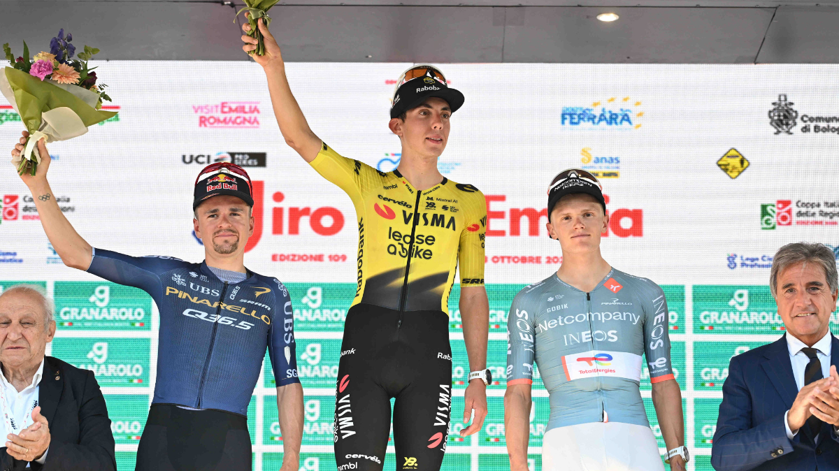 Le classement et les résultats du Tour d'Émilie 2026, remporté par Davide Piganzoli (1)