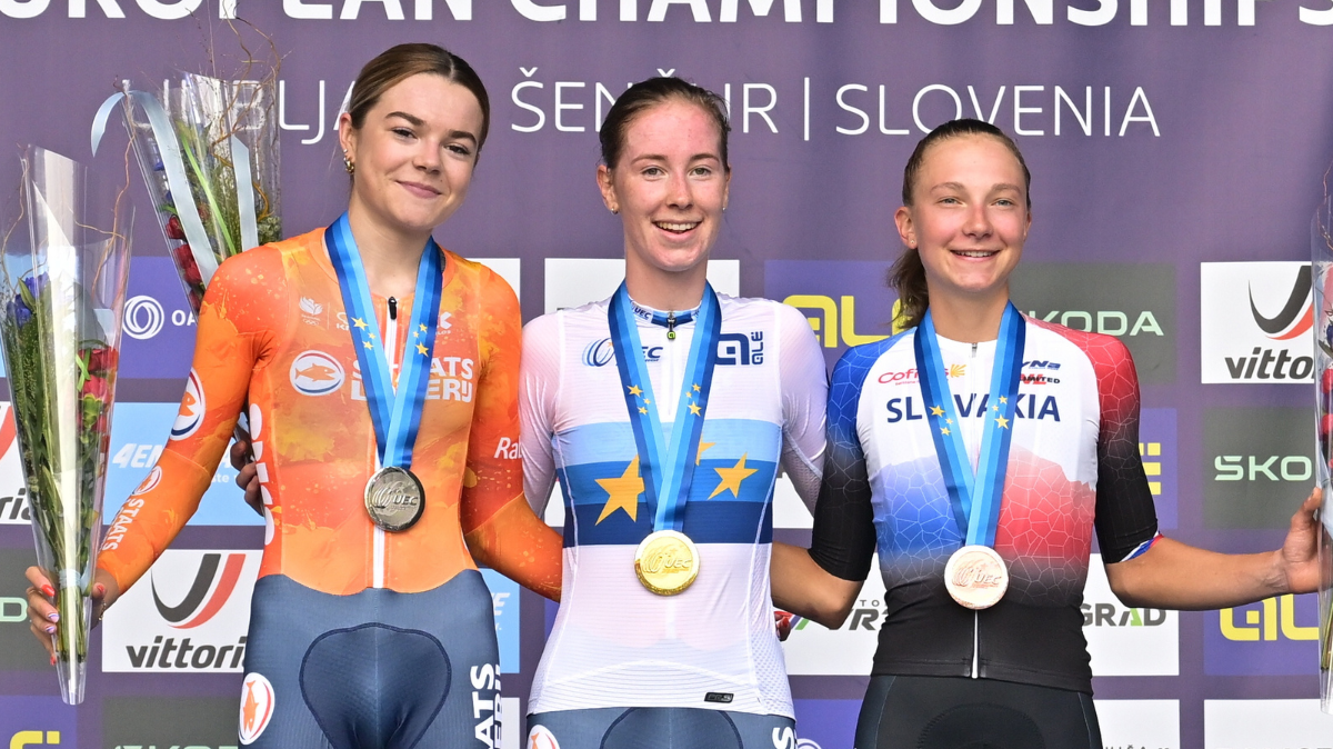 Le classement et les résultats du contre-la-montre U23 femmes des championnats d'Europe 2026, remporté par Nienke Vinke