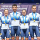 Le classement et les résultats du relais mixte élites des championnats d'Europe 2026, remporté par la France