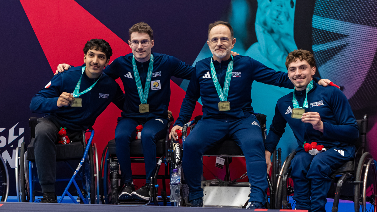 Le titre pour les fleurettistes, les para escrimeurs français s'offrent six médailles aux Championnats d'Europe 2026