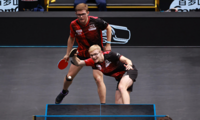 Les frères Lebrun manquent la passe de trois score, résultat et résumé de la finale du double du China Smash 2026