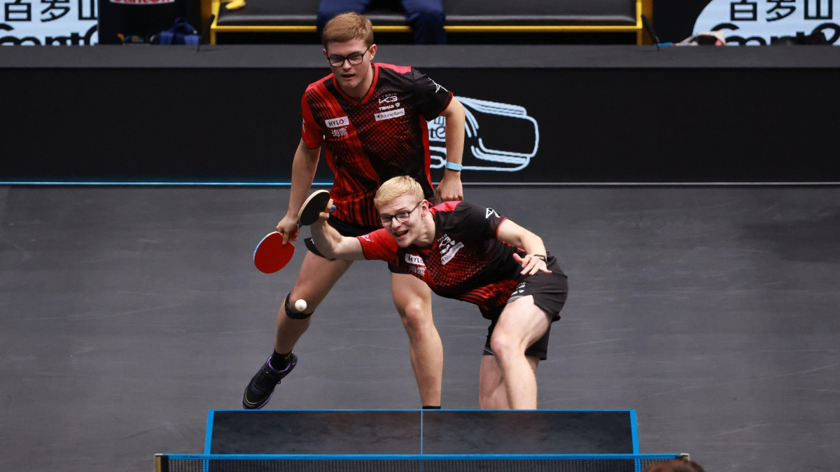 Les frères Lebrun manquent la passe de trois score, résultat et résumé de la finale du double du China Smash 2026