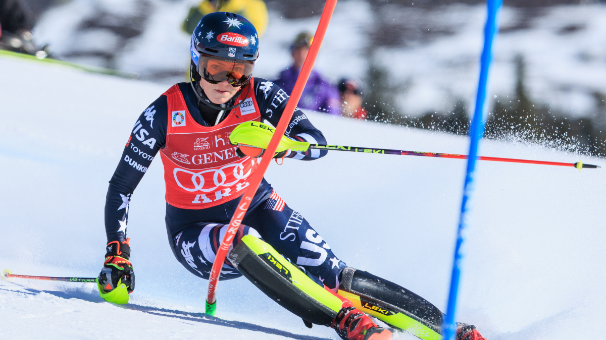 Mikaela Shiffrin moins présente en slalom, qu’est-ce que ça change