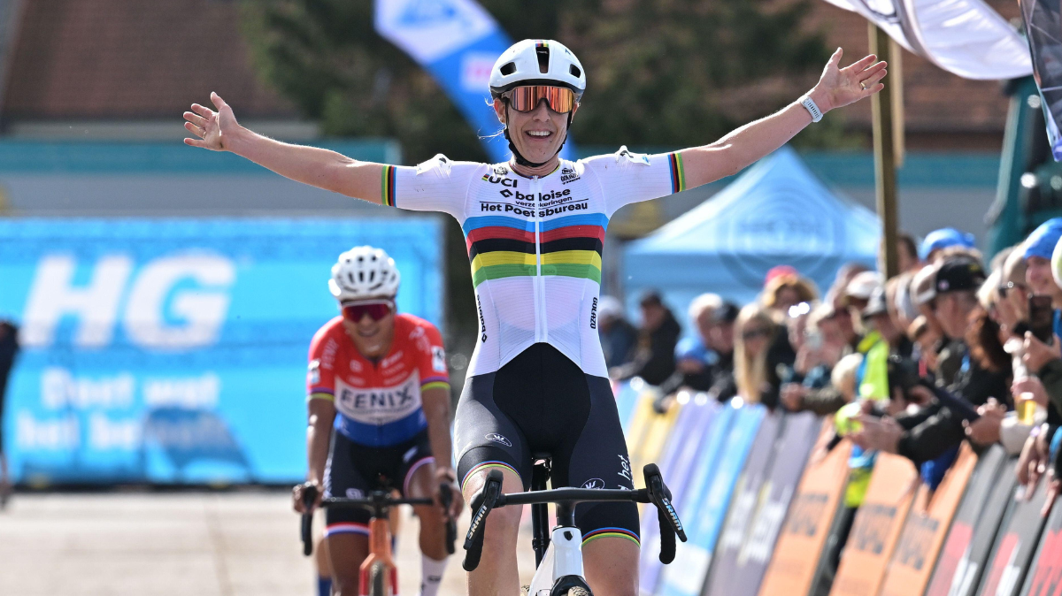 Mosselcross le classement et les résultats de la course femmes du HG Cross Dendermonde 2026, remportée par Lucinda Brand