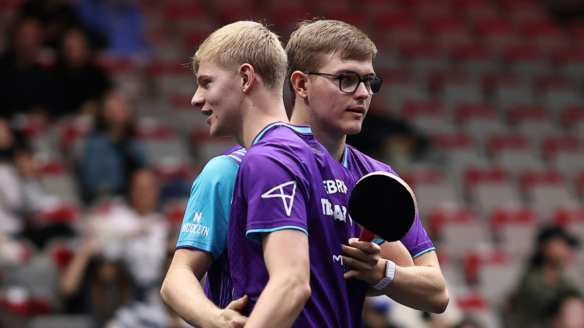 Nouvelle finale pour les frères Lebrun score, résultat et résumé de la demi-finale du double du China Smash 2026