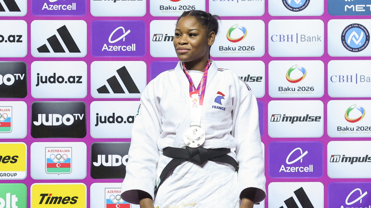 Première médaille mondiale pour Kaïla Issoufi (-78 kg) qui remporte la médaille d’argent