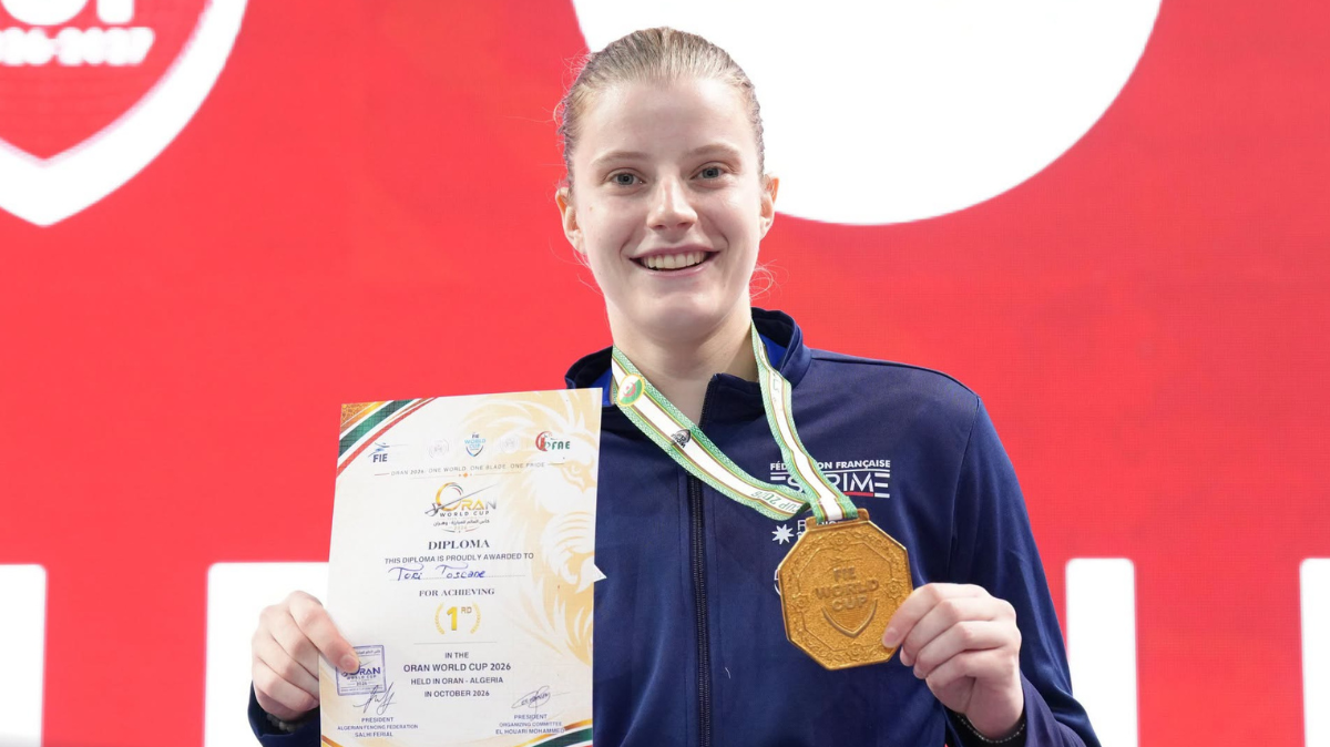 Toscane Tori triomphe pour la première fois en Coupe du monde d'escrime à Oran, Maxime Pauty en argent au Japon